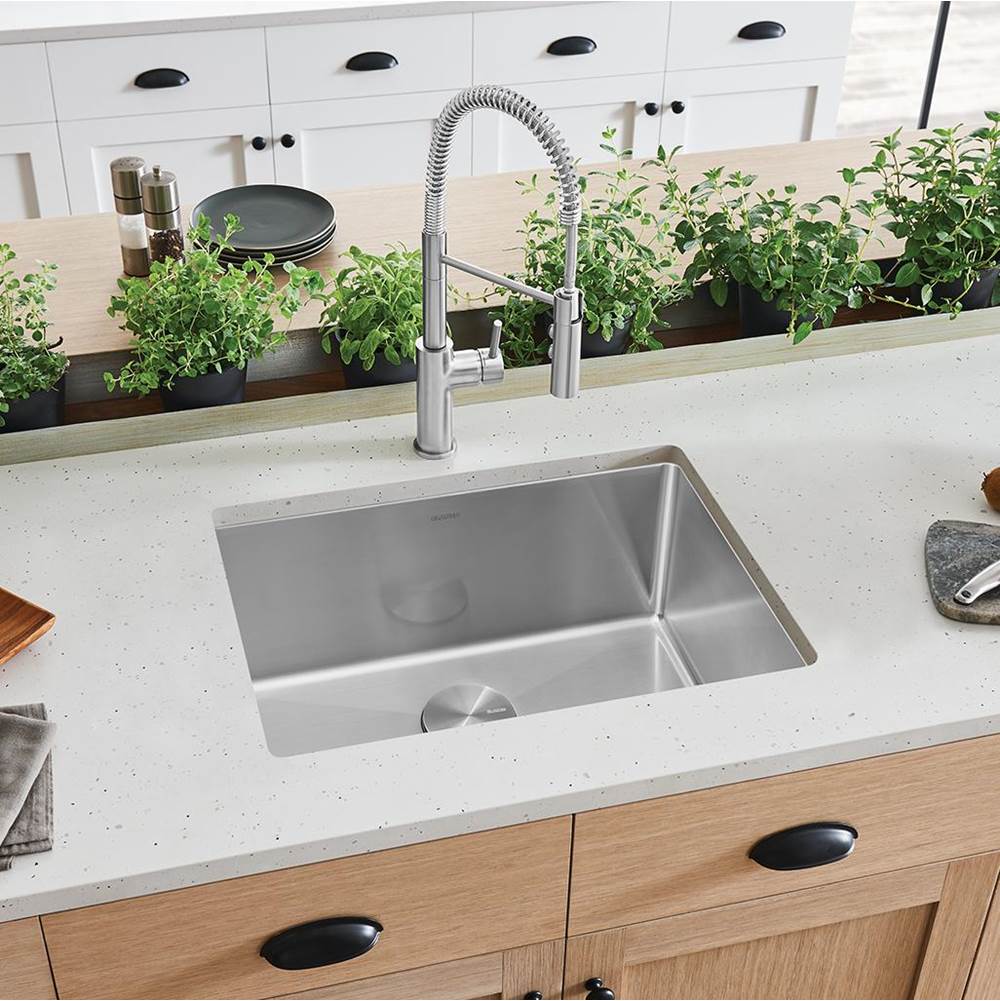Cuvee R15 25'' Single Bowl Undermount Stainless Steel Kitchen Sink