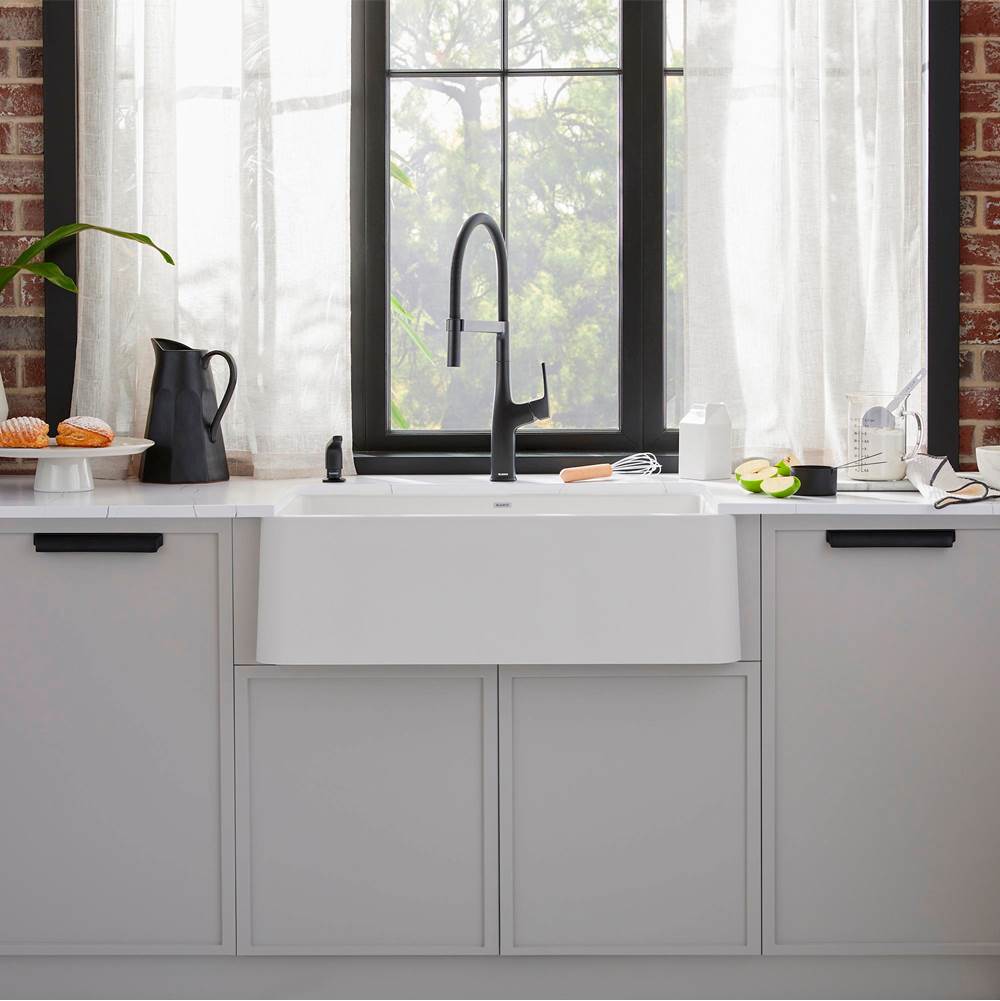 Rivana Semi-Pro Pull-Down Dual-Spray Kitchen Faucet - Chrome