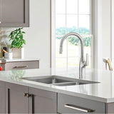 Rivana High-Arc Pull-Down Dual-Spray Kitchen Faucet - Chrome
