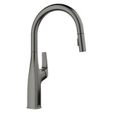 Blanco - Rivana Pull-Down 1.5 GPM - Satin Dark Steel - Satin Dark Steel
