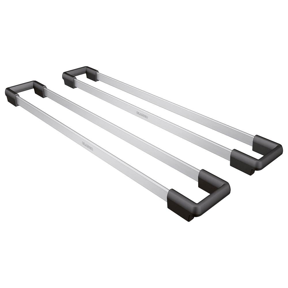 Blanco - Quatrus Ergon Sink Rails - Set of 2 - Stainless Steel