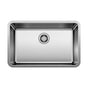 Blanco - Formera 28'' Single Bowl Undermount Stainless Steel Kitchen Sink - Satin Polish