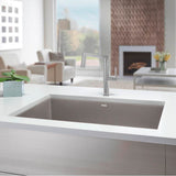 Precis SILGRANIT 32'' Super Single Undermount Kitchen Sink - Cafe