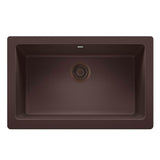 Color-Coordinated Metal Disposal Flange - White