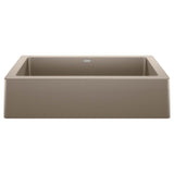 Blanco - Vintera SILGRANIT 30'' Single Bowl Apron-Front Farmhouse Sink - Truffle - Truffle