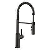 Blanco - Catris Semi-Pro Pull-Down Dual-Spray Kitchen Faucet - Matte Black - Matte Black