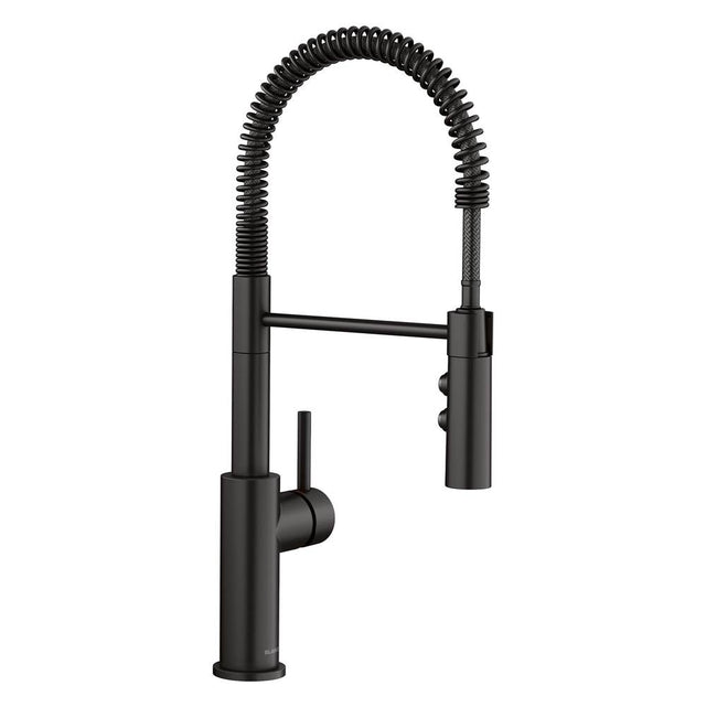 Blanco - Catris Semi-Pro Pull-Down Dual-Spray Kitchen Faucet - Matte Black - Matte Black