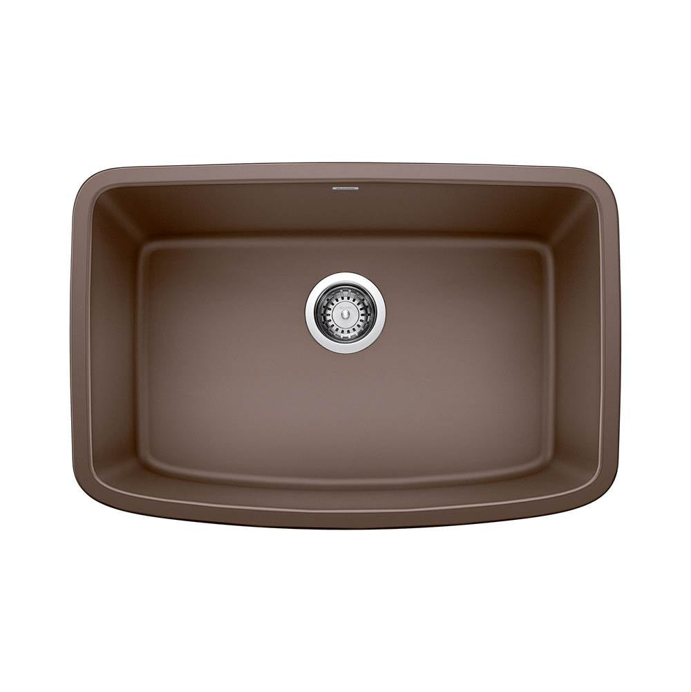 Blanco - Valea SILGRANIT 27'' Single Bowl Undermount Kitchen Sink - Cafe - Cafe