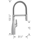 Rivana Semi-Pro Pull-Down Dual-Spray Kitchen Faucet - Chrome
