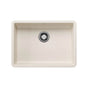 Blanco - Precis SILGRANIT 25'' ADA Single Bowl Undermount Kitchen Sink - Soft White - Soft White