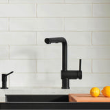 Linus Low Arc Pull-Out Dual-Spray Kitchen Faucet - Chrome
