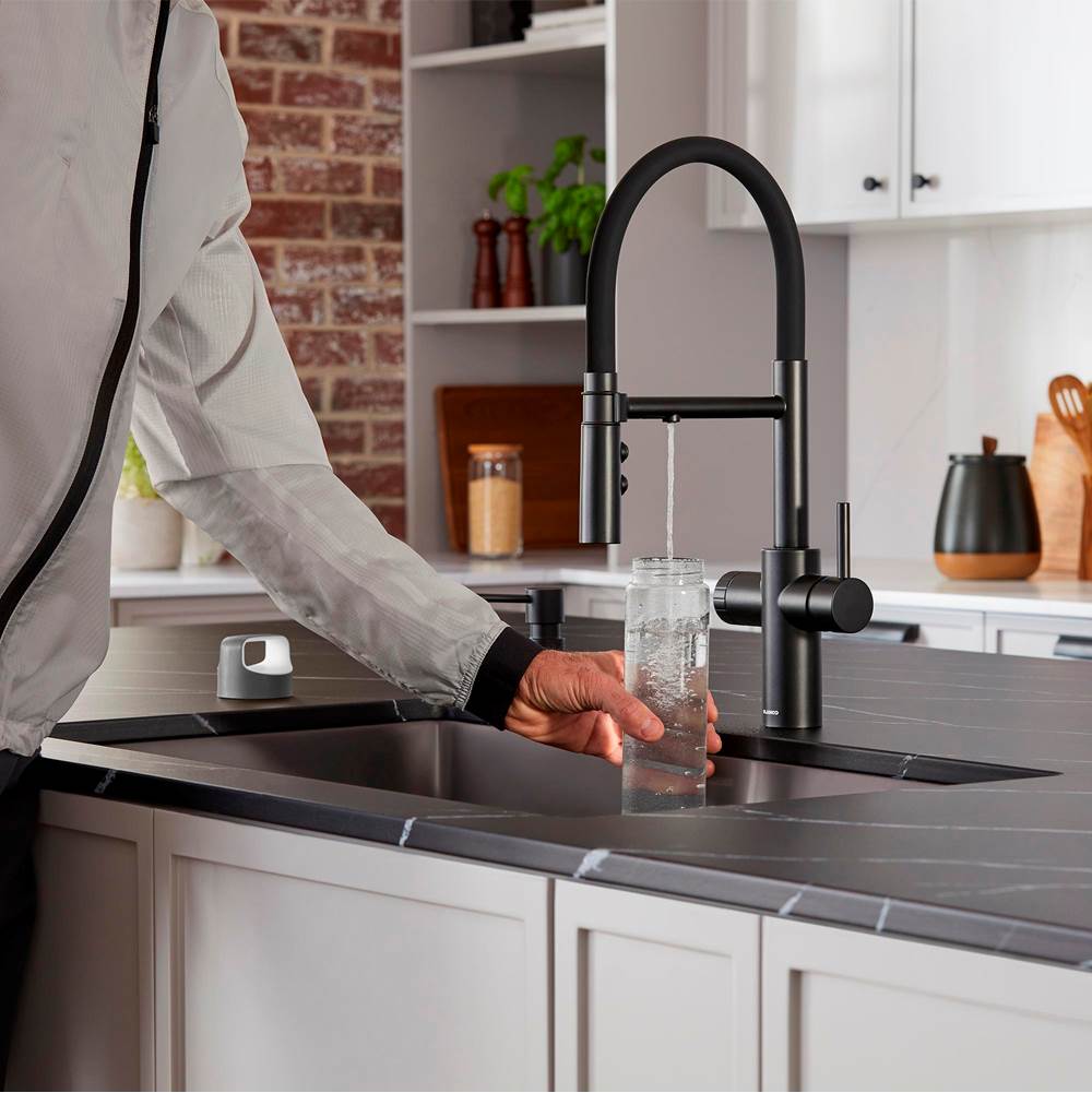Catris Flexo Filter-Ready Semi-Pro Pull-Down Dual-Spray Kitchen Faucet - Chrome