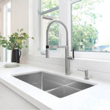 Precision R10 32'' Super Single Bowl Undermount Stainless Steel Kitchen Sink