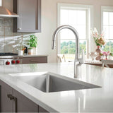 Formera 33'' Super Single Undermount Stainless Steel Kitchen Sink