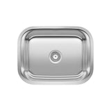Blanco - Stellar 23'' Single Bowl Undermount Stainless Steel Laundry Sink - Brushed