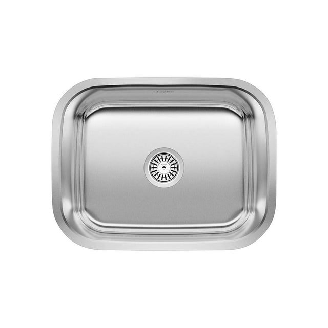 Blanco - Stellar 23'' Single Bowl Undermount Stainless Steel Laundry Sink - Brushed