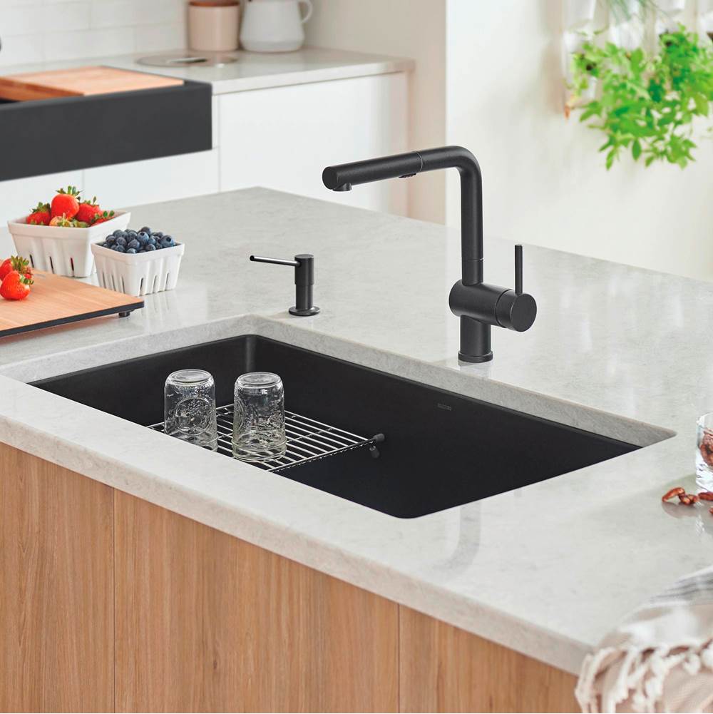 Precis SILGRANIT 32'' Super Single Undermount Kitchen Sink - Cafe