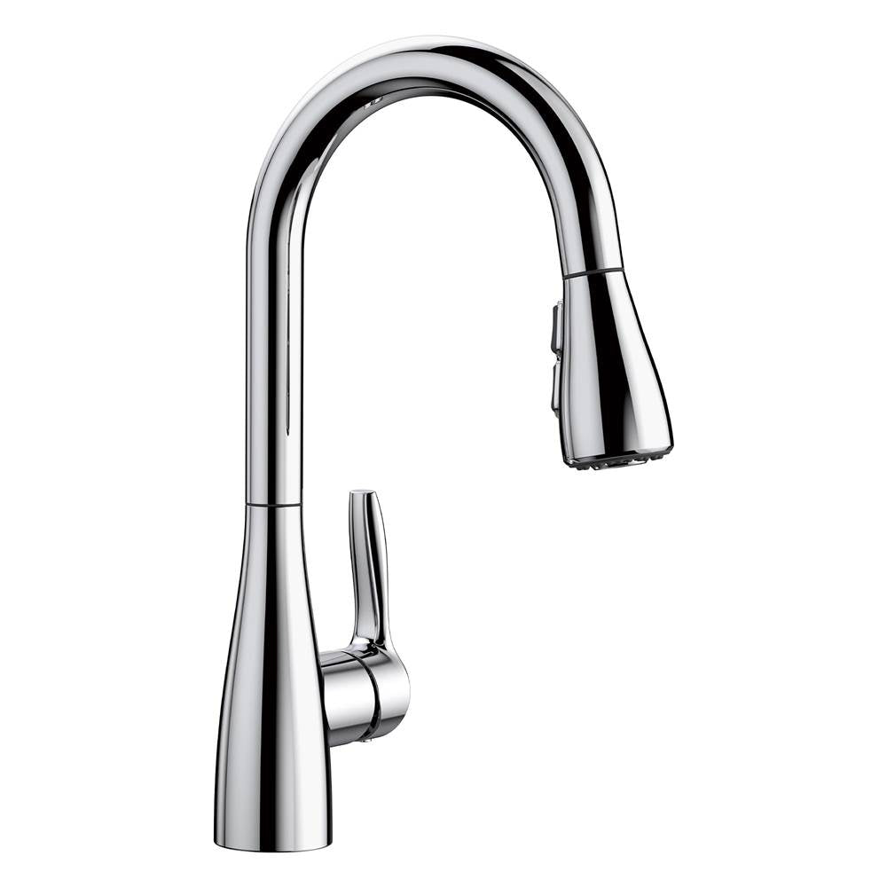 Blanco - Atura Pull-Down Dual-Spray Bar Faucet - Chrome - Chrome