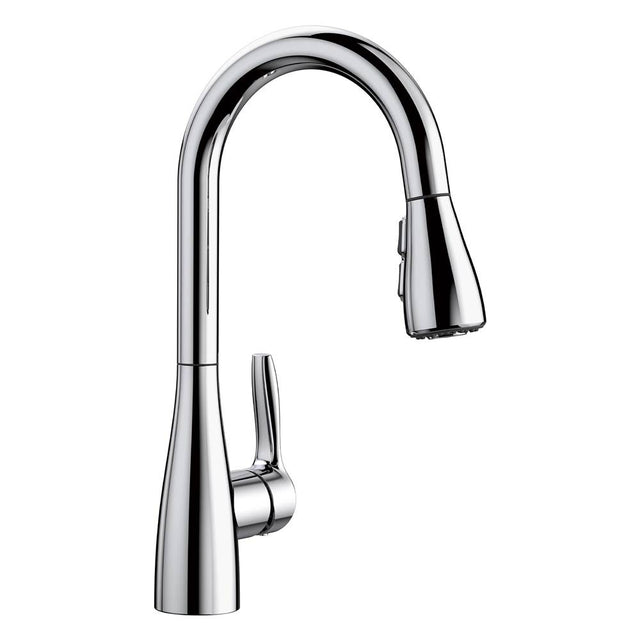 Blanco - Atura Pull-Down Dual-Spray Bar Faucet - Chrome - Chrome