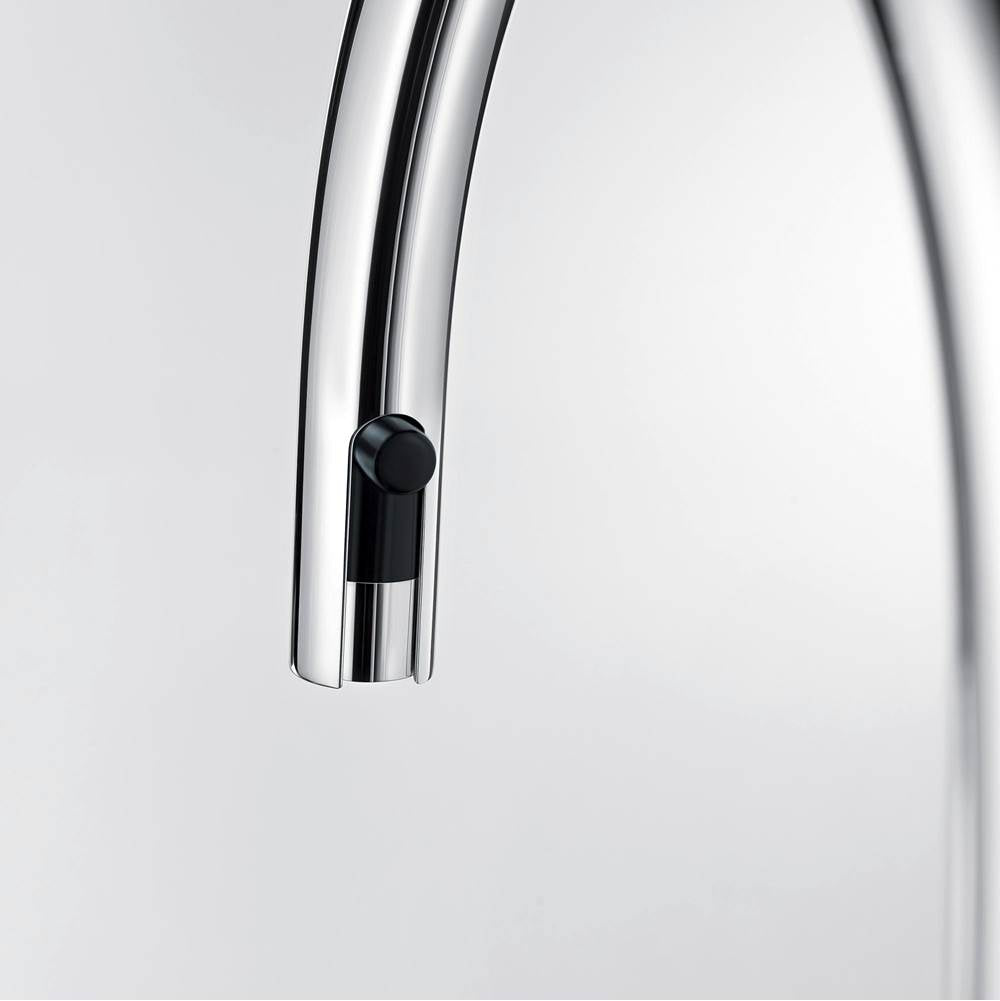 Urbena Pull-Down Dual-Spray Kitchen Faucet - Chrome