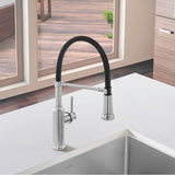 Empressa Semi-Pro Pull-Down Dual-Spray Kitchen Faucet - Chrome