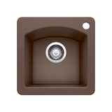 Blanco - Diamond SILGRANIT 15'' Dual Mount Bar Sink - Cafe - Cafe