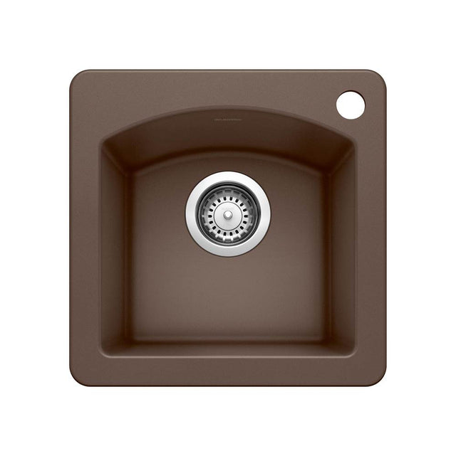Blanco - Diamond SILGRANIT 15'' Dual Mount Bar Sink - Cafe - Cafe