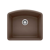 Blanco - Diamond SILGRANIT 24'' Single Bowl Undermount Kitchen Sink - Cafe - Cafe