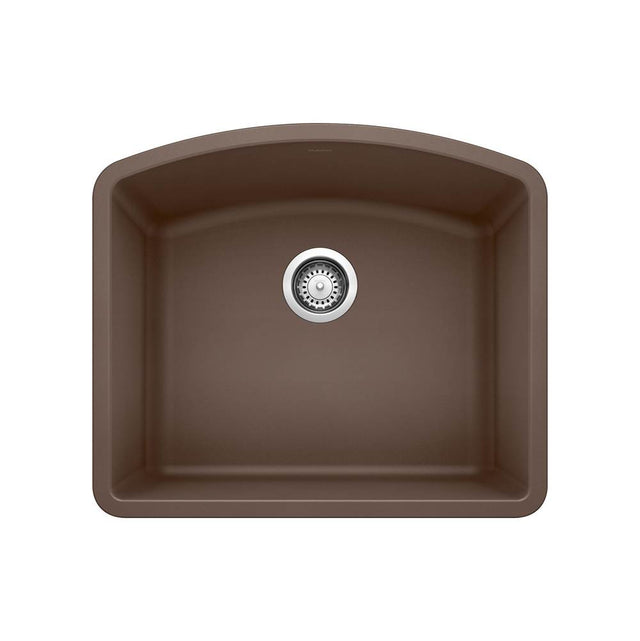 Blanco - Diamond SILGRANIT 24'' Single Bowl Undermount Kitchen Sink - Cafe - Cafe