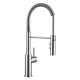 Blanco - Catris Semi-Pro Pull-Down Dual-Spray Kitchen Faucet - Chrome - Chrome