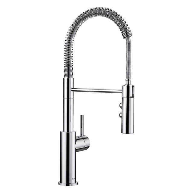 Blanco - Catris Semi-Pro Pull-Down Dual-Spray Kitchen Faucet - Chrome - Chrome