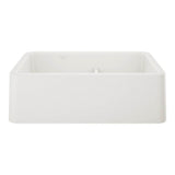 Blanco - Ikon SILGRANIT 33'' Double Bowl Apron-Front Farmhouse Sink with Low Divide - White - White