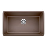 Blanco - Precis SILGRANIT 32'' Super Single Undermount Kitchen Sink - Cafe - Cafe