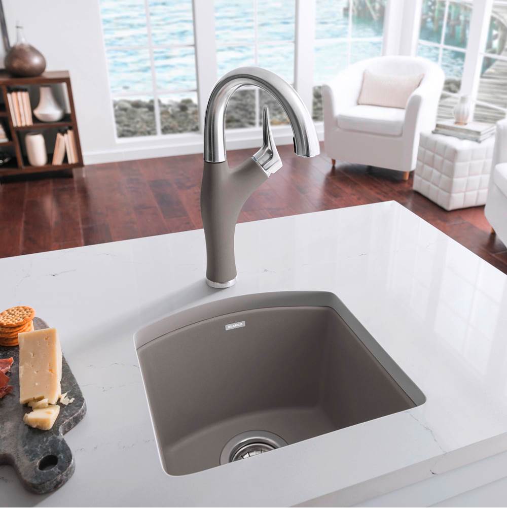 Diamond SILGRANIT 15'' Dual Mount Bar Sink - Cafe