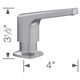 Rivana Soap Dispenser - Chrome