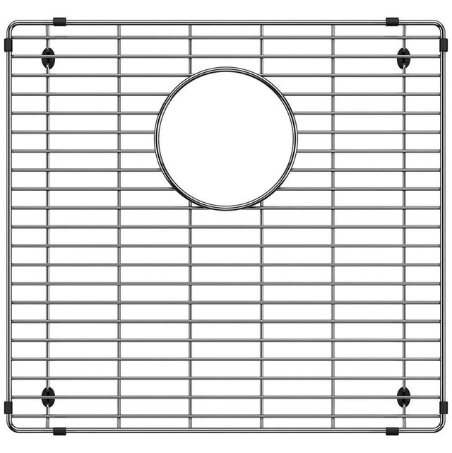 Blanco - Stainless Steel Sink Grid for Quatrus 60/40 Sink - Large Bowl - Stainless Steel