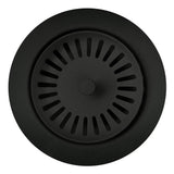 Blanco - Color-Coordinated Metal Disposal Flange - Coal Black - Coal Black