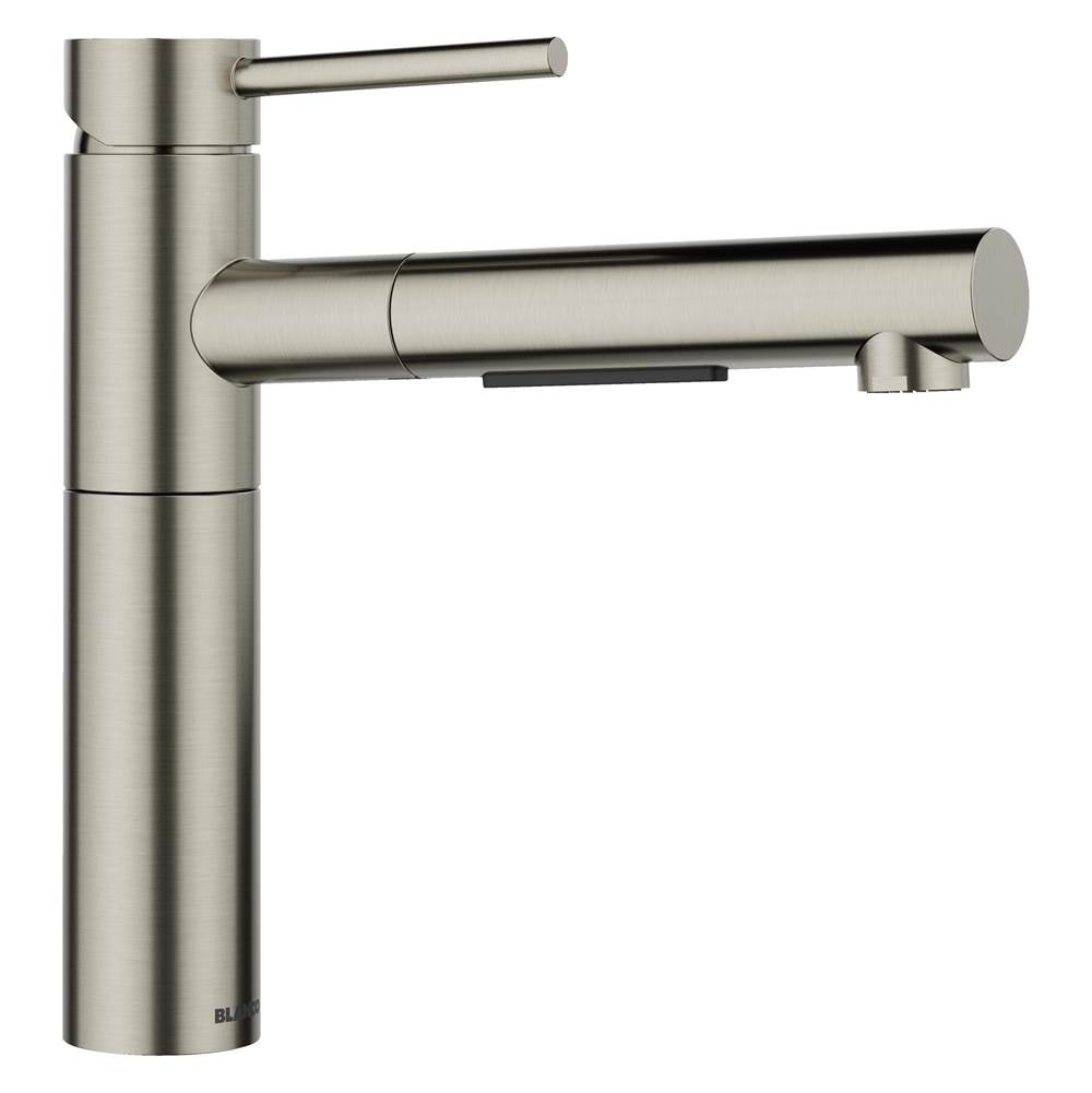 Blanco - Alta II Pull Out 1.5 GPM - Satin Platinum - Satin Platinum