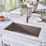 Precis SILGRANIT 32'' Super Single Undermount Kitchen Sink - Cafe