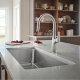 Formera 33'' Super Single Undermount Stainless Steel Kitchen Sink