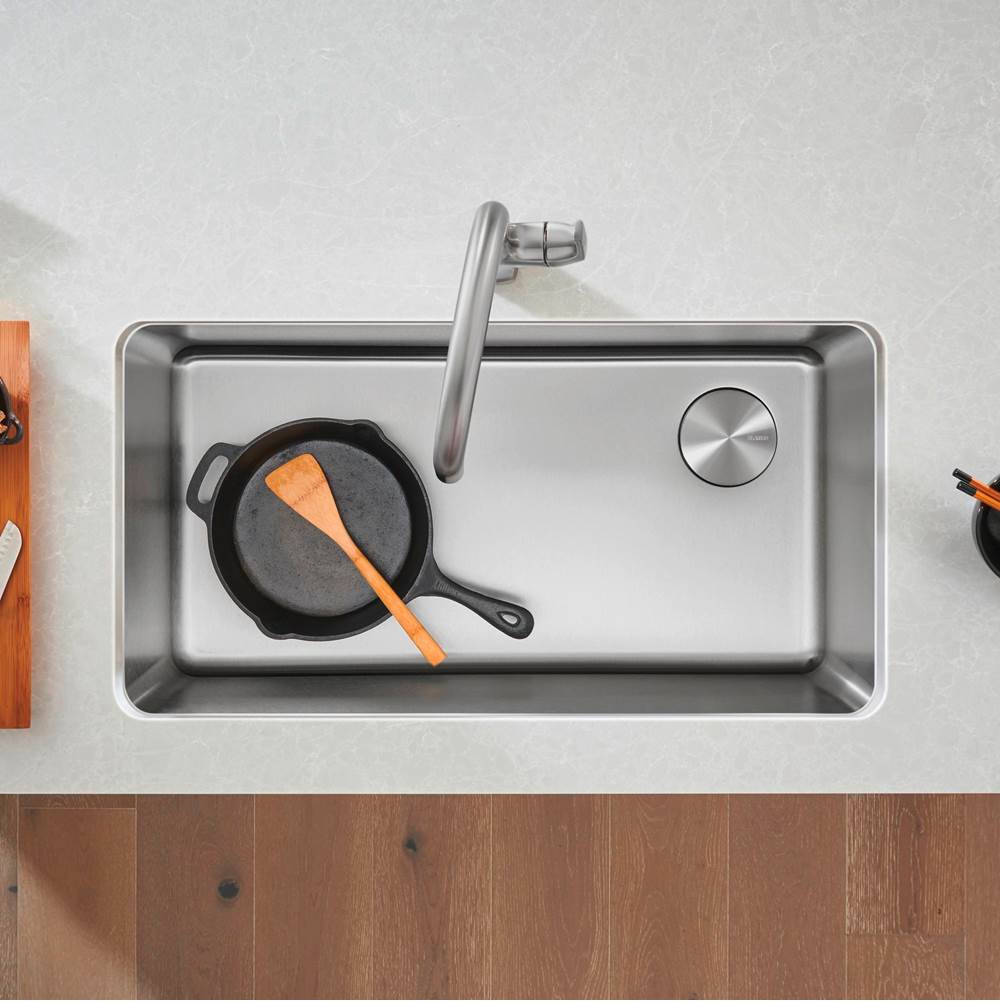 Formera 33'' Super Single Undermount Stainless Steel Kitchen Sink