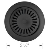 Color-Coordinated Metal Basket Strainer - White