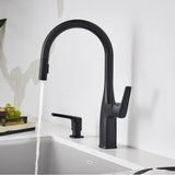 Rivana High-Arc Pull-Down Dual-Spray Kitchen Faucet - Chrome