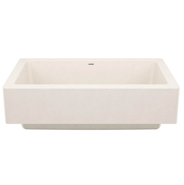 Blanco - Vintera SILGRANIT 30'' Single Bowl Apron-Front Farmhouse Sink - Soft White - Soft White