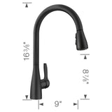 Atura Pull-Down Dual-Spray Kitchen Faucet - Chrome