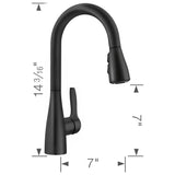 Atura Pull-Down Dual-Spray Bar Faucet - Chrome
