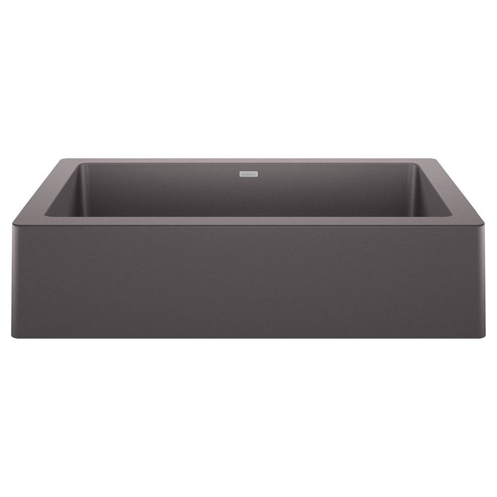 Blanco - Vintera SILGRANIT 30'' Single Bowl Apron-Front Farmhouse Sink - Cinder - Cinder