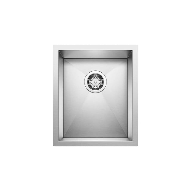 Blanco - Precision R0 15'' Undermount Stainless Steel Bar Sink - Satin Polish