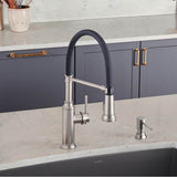 Empressa Semi-Pro Pull-Down Dual-Spray Kitchen Faucet - Chrome