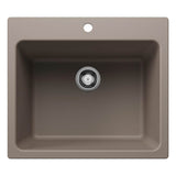 Blanco - Liven SILGRANIT 25'' Single Bowl Dual Mount Laundry Sink - Truffle - Truffle